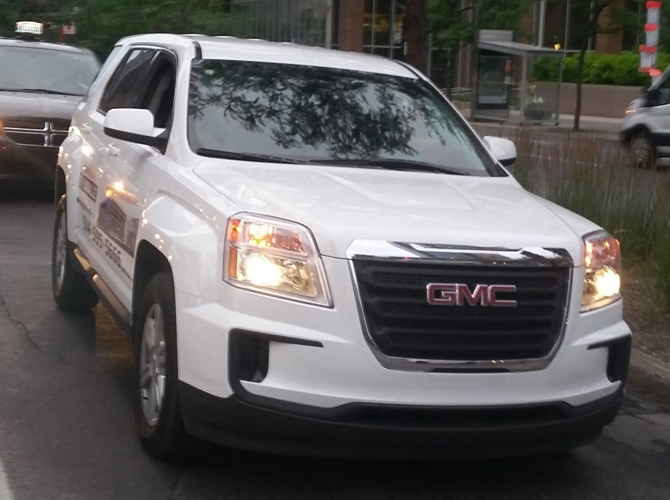 GMC Terrain technical specifications and fuel economy